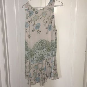 light pink free people flower dress